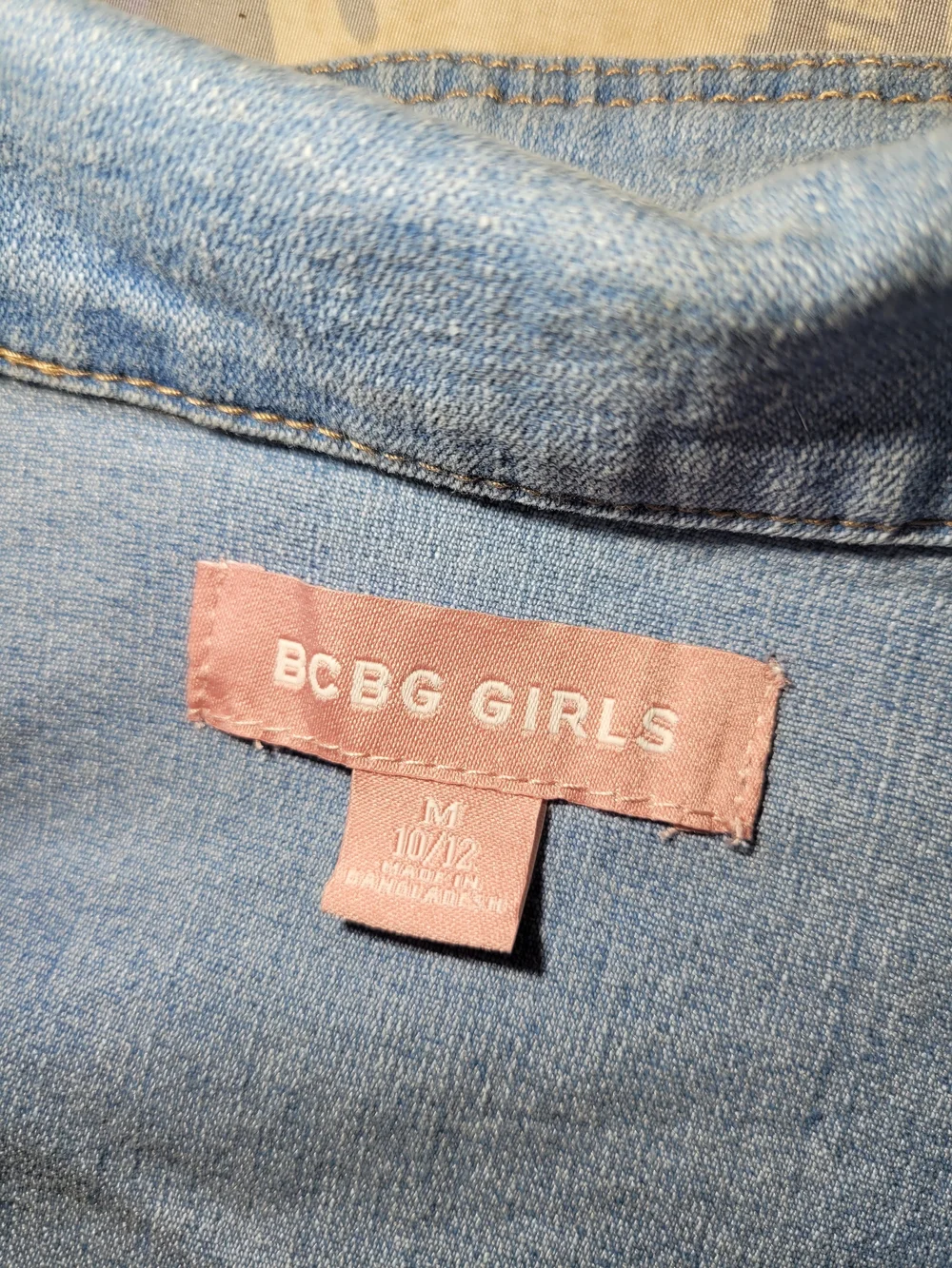 Light Blue Denim Jacket - Girls Jeans Jacket